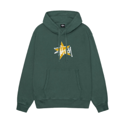 STÜSSY STAR HOODIE PIGMENT DYED