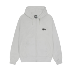 BASIC STÜSSY GREY HOODIE ()