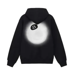 Stussy Ball Fade Black Hoodie